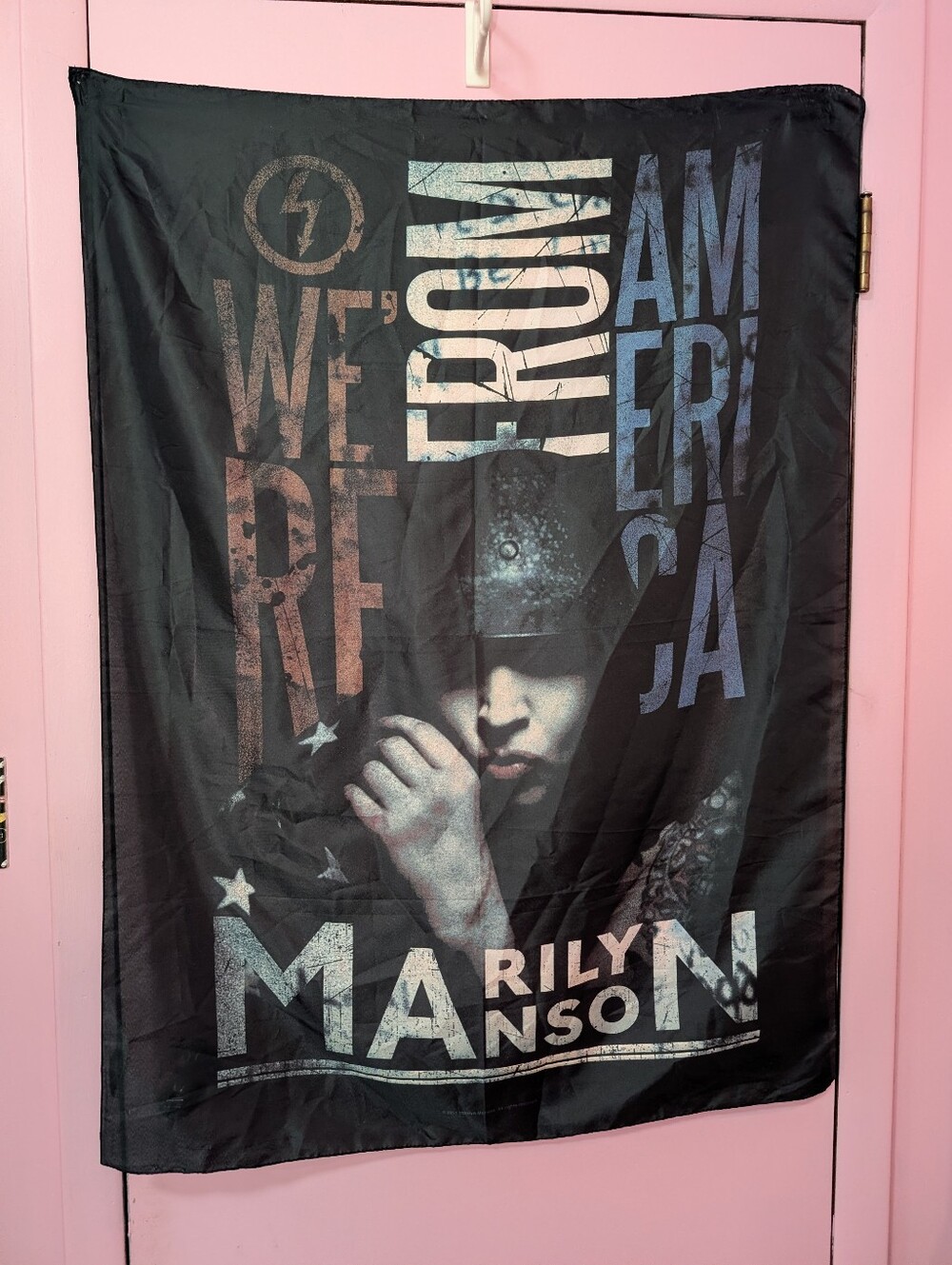 Marilyn Manson High End Of Low Poster Flag